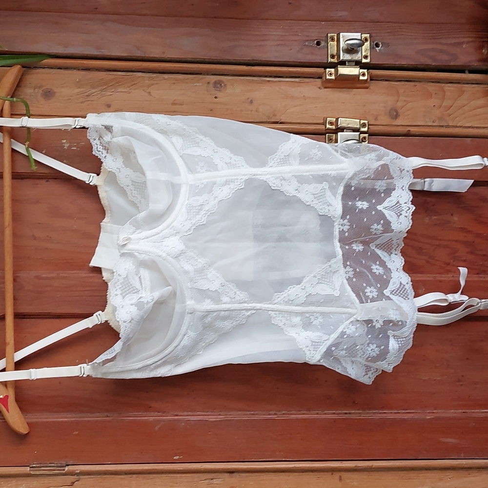 Vintage Bustier /garterbelt